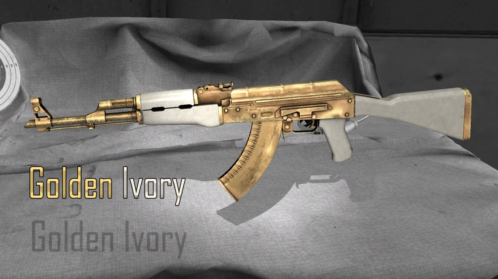 Golden AK 47