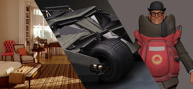 mental ray 3.8, Batman Tumbler, WAYWO thread