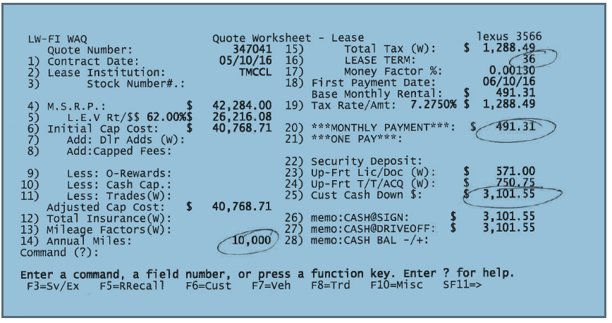 car lease worksheet elita aisushi co