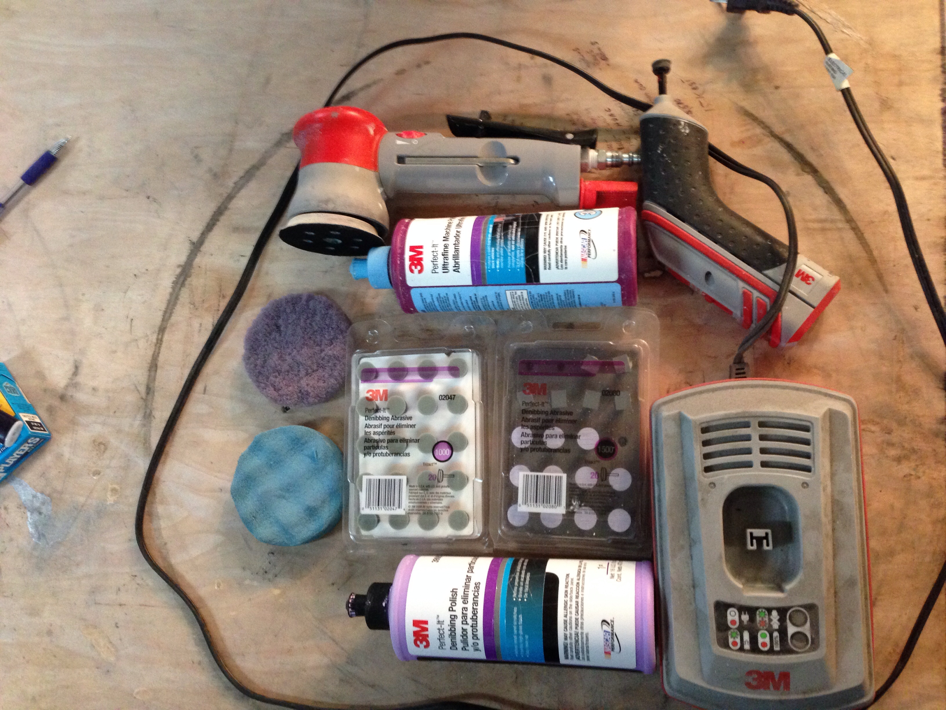 REMOVING NIBS/DUST OUT OF CLEAR COAT —