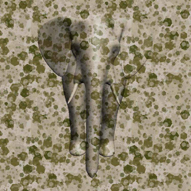 hex camo patterns also in grayscale for applying over different base