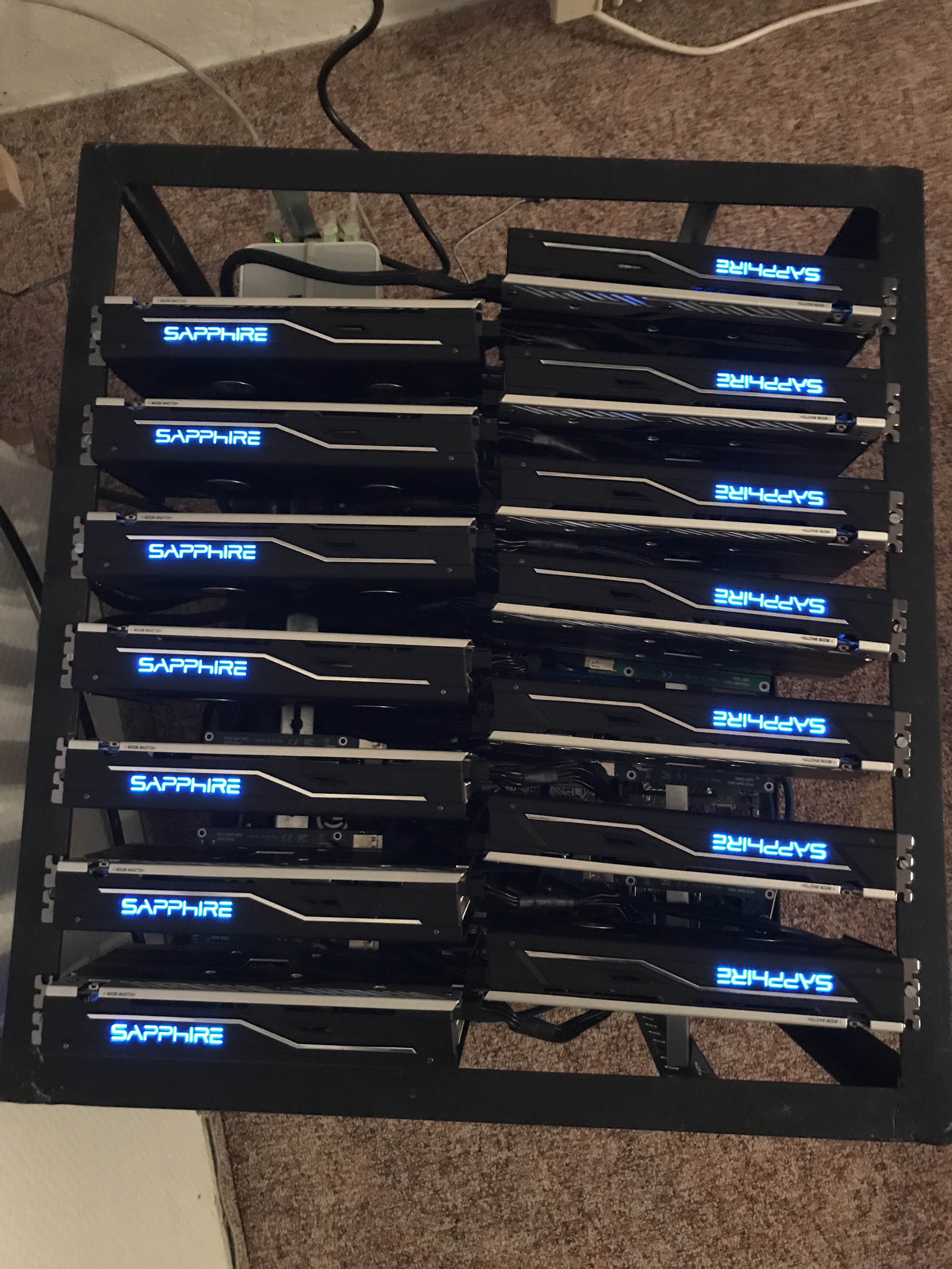 Just Another 14 Gpu Mining Rig Ethereum Community Forum