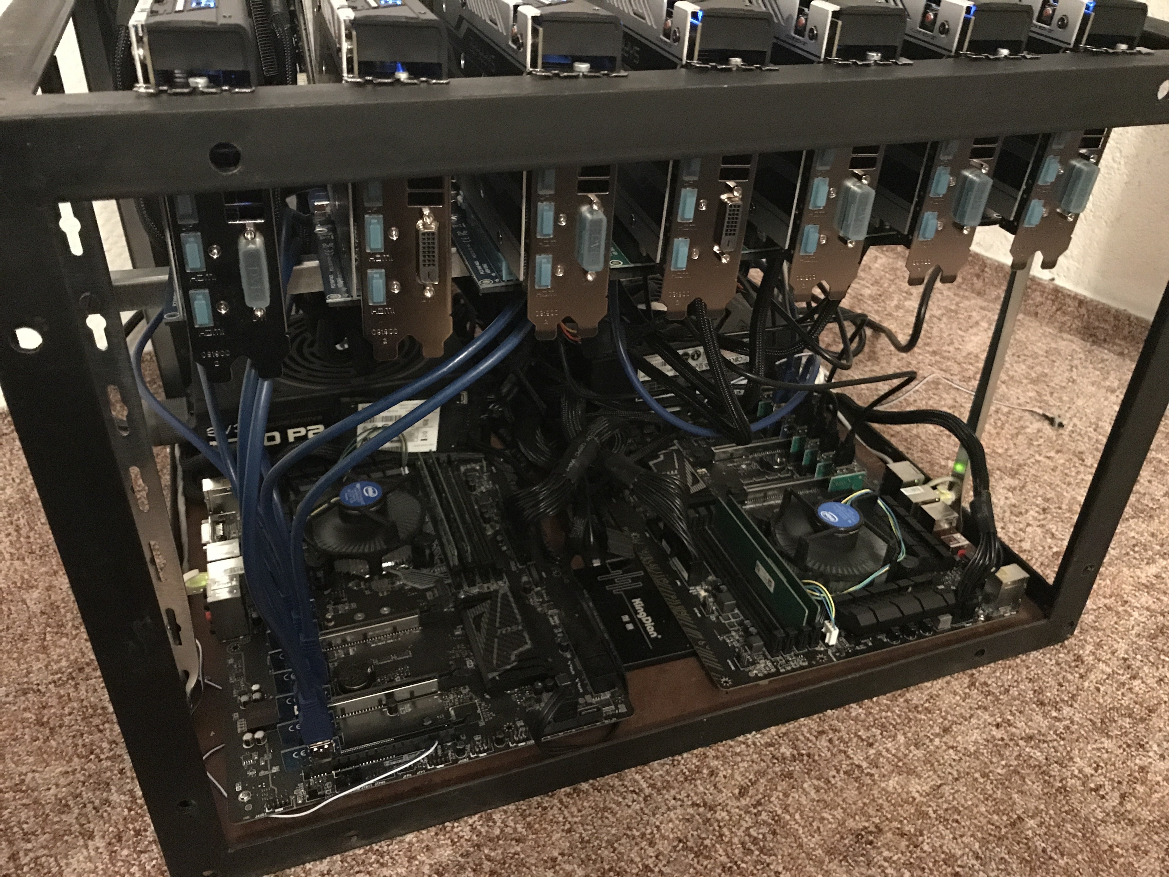 Just Another 14 Gpu Mining Rig Ethereum Community Forum