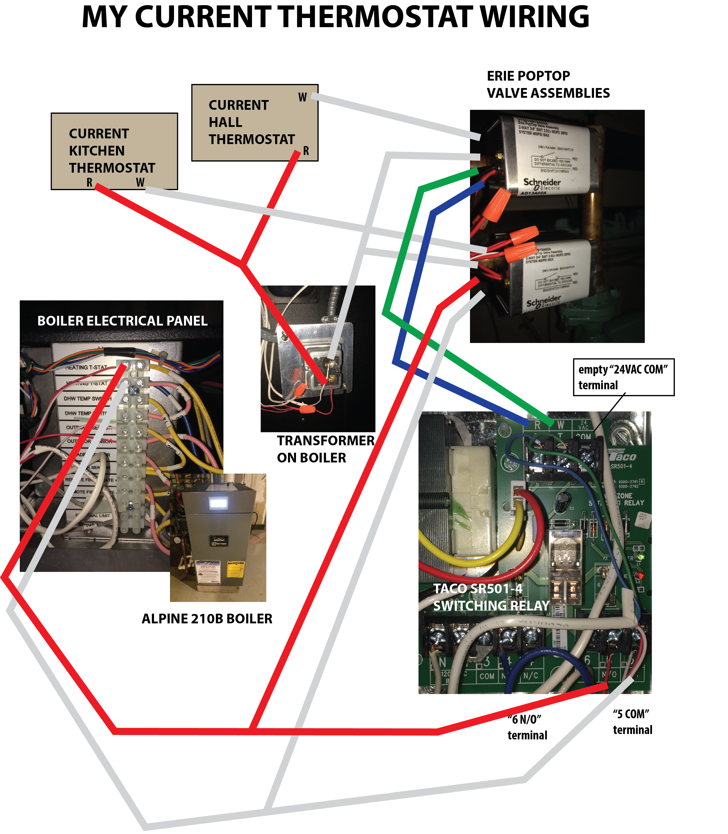 6 Wire Thermostat Wiring