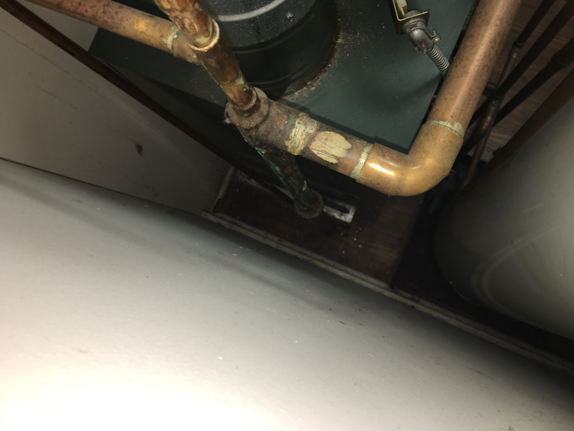 Leaky boiler — Heating Help The Wall