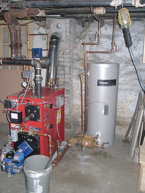 Steam indirect hot water — Heating Help: The Wall
