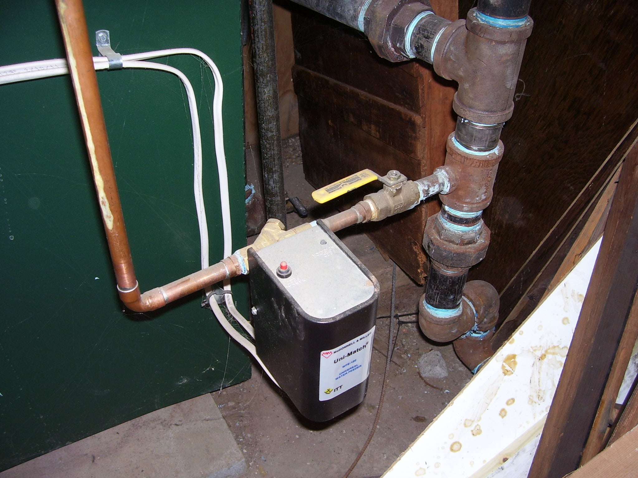 Skimming A Steam Boiler Heating Help The Wall