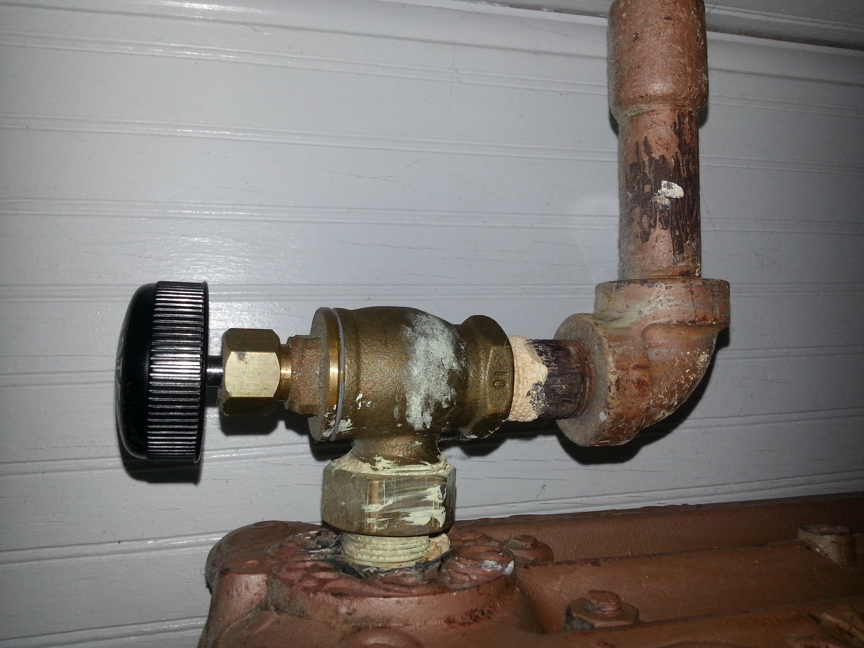 Steam Radiator only heating halfway — Heating Help: The Wall