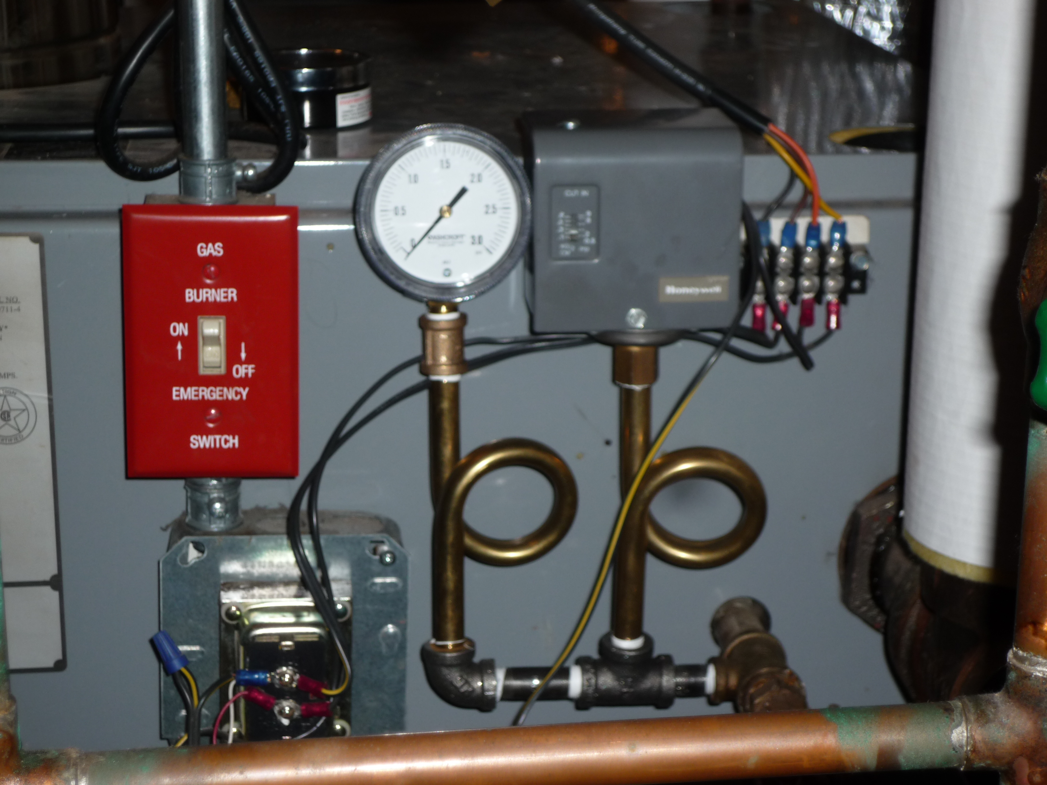 pressure honeywell sensor Gauge and Level â€” Pressuretrol Low Pressure Heating Help