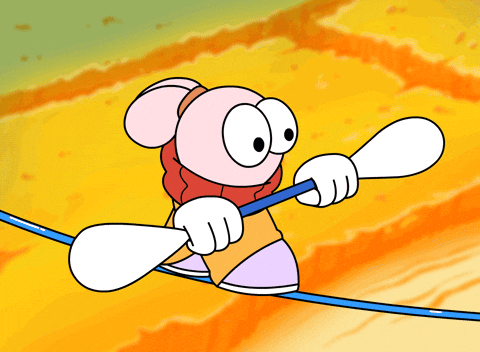 Daring Q Tip GIF by Globkins.gif