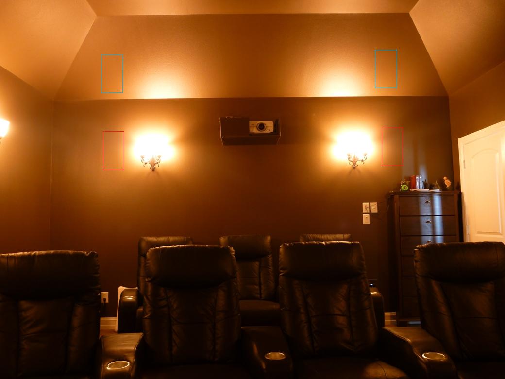 Rear Speaker Placement in Vaulted Ceiling? — Polk Audio Forum