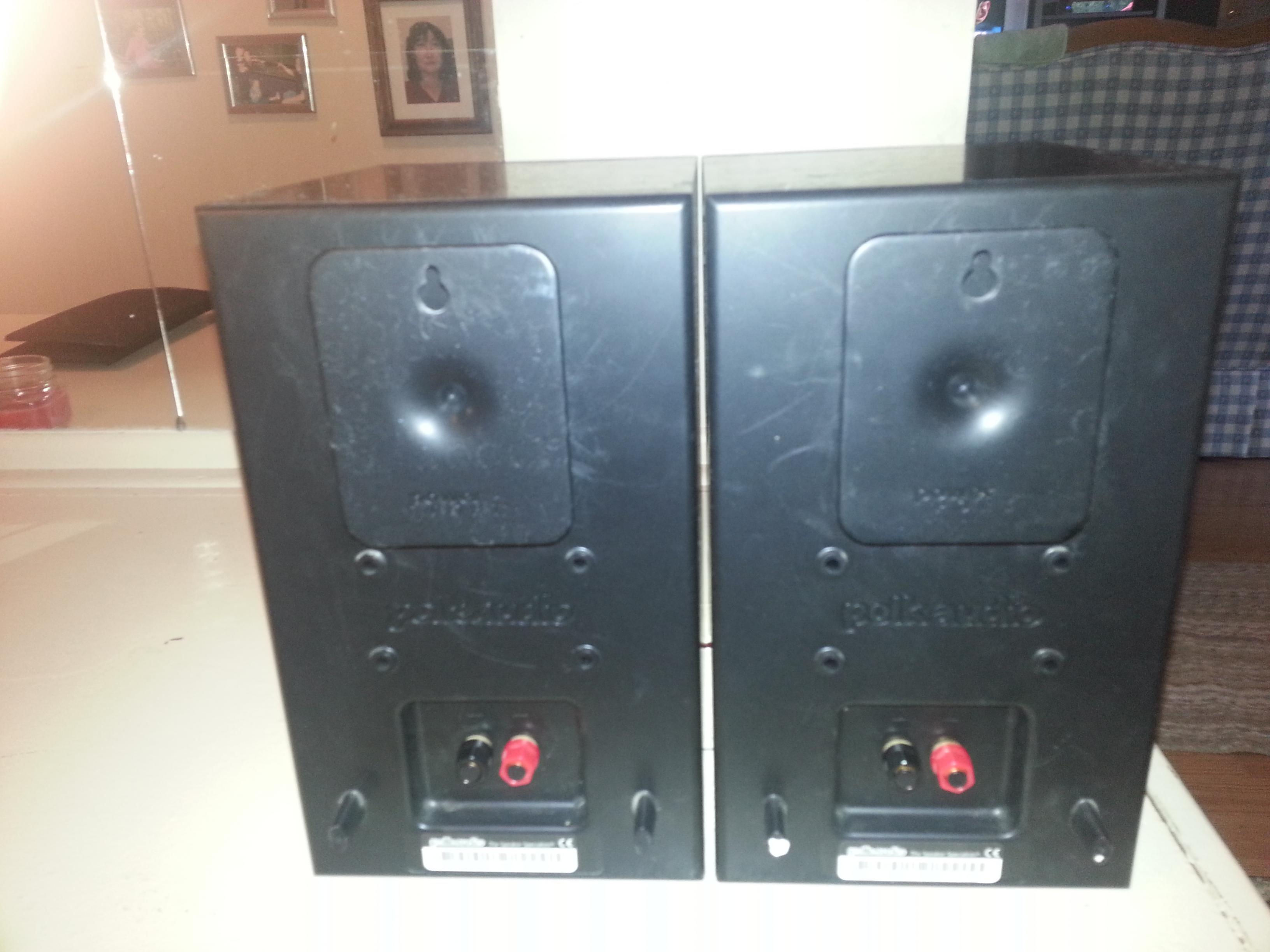 Pair of Polk RT25i bookshelf speakers — Polk Audio Forum