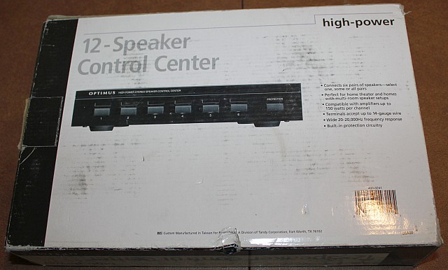 optimus center speaker