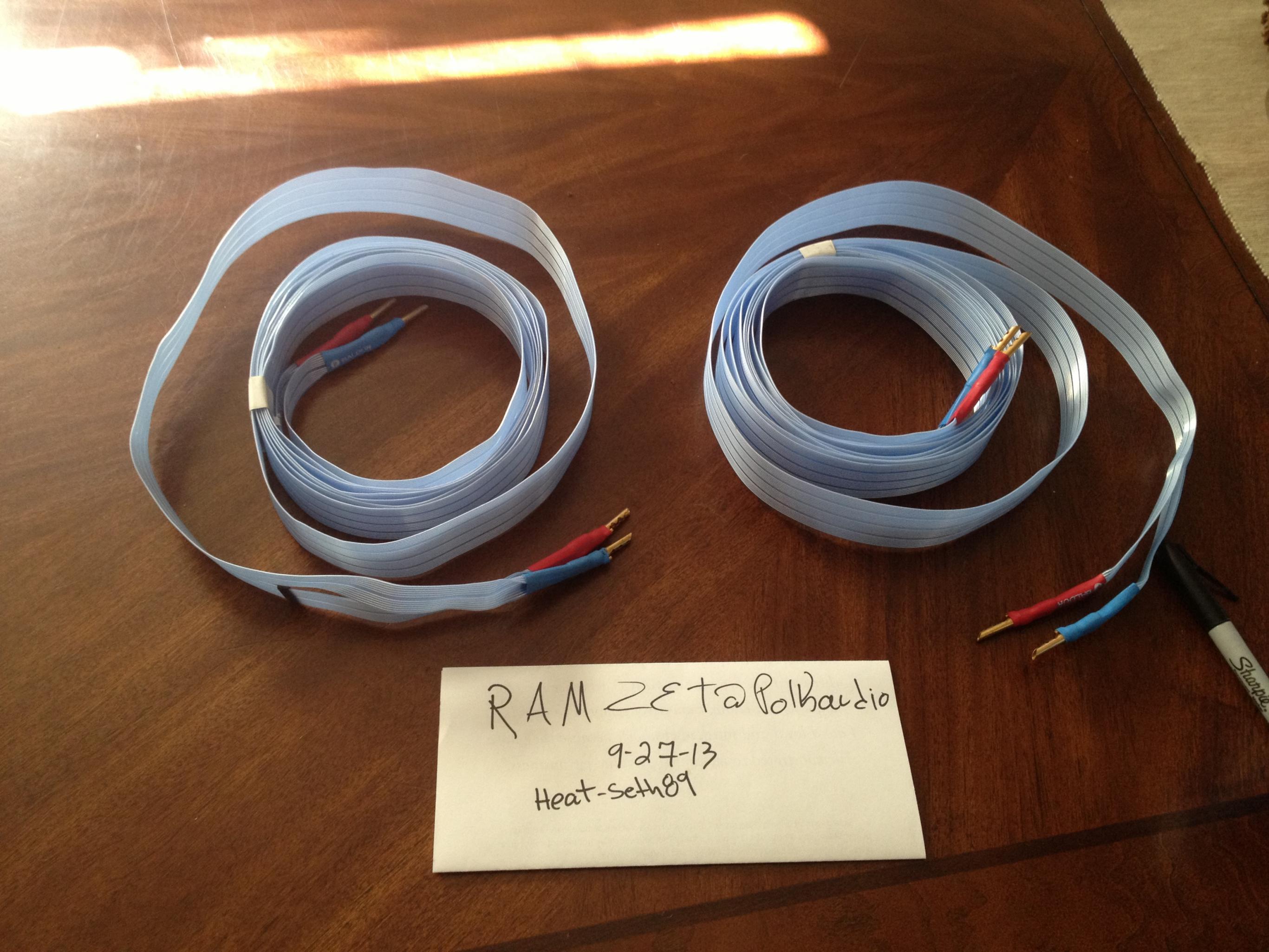 Nordost baldur speaker cable clearance