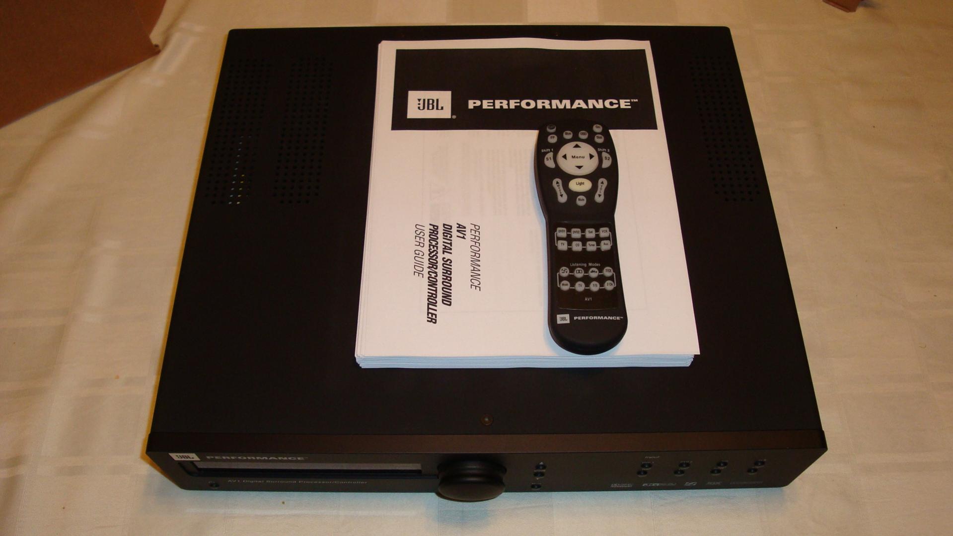 JBL AV1 (aka Lexicon MV-4) surround processor — Polk Audio
