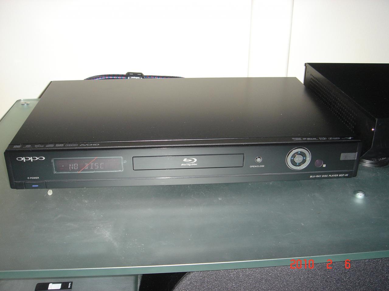 Oppo BDP-80 first thoughts — Polk Audio Forum