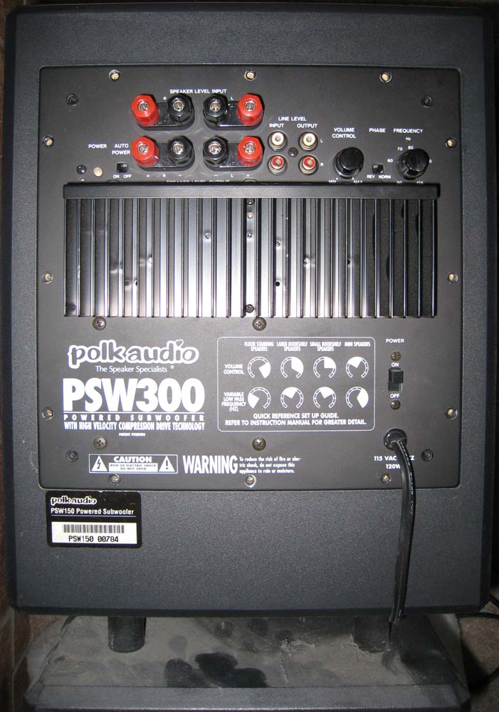 polk audio psw150