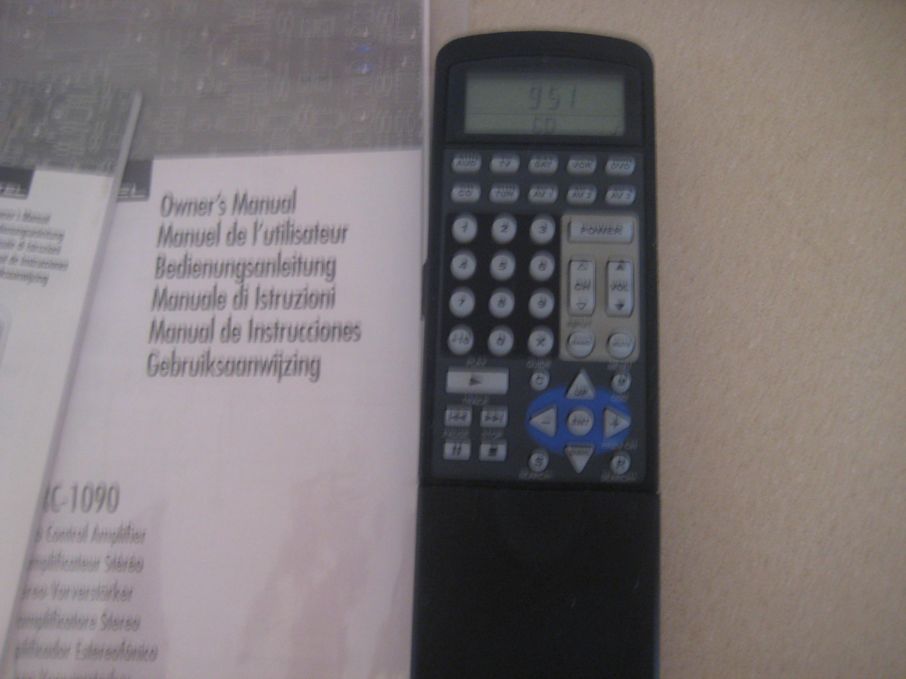 ROTEL RR-930 - compatibele afstandsbediening van het merk General - $16.3 : REMOTE CONTROL WORLD