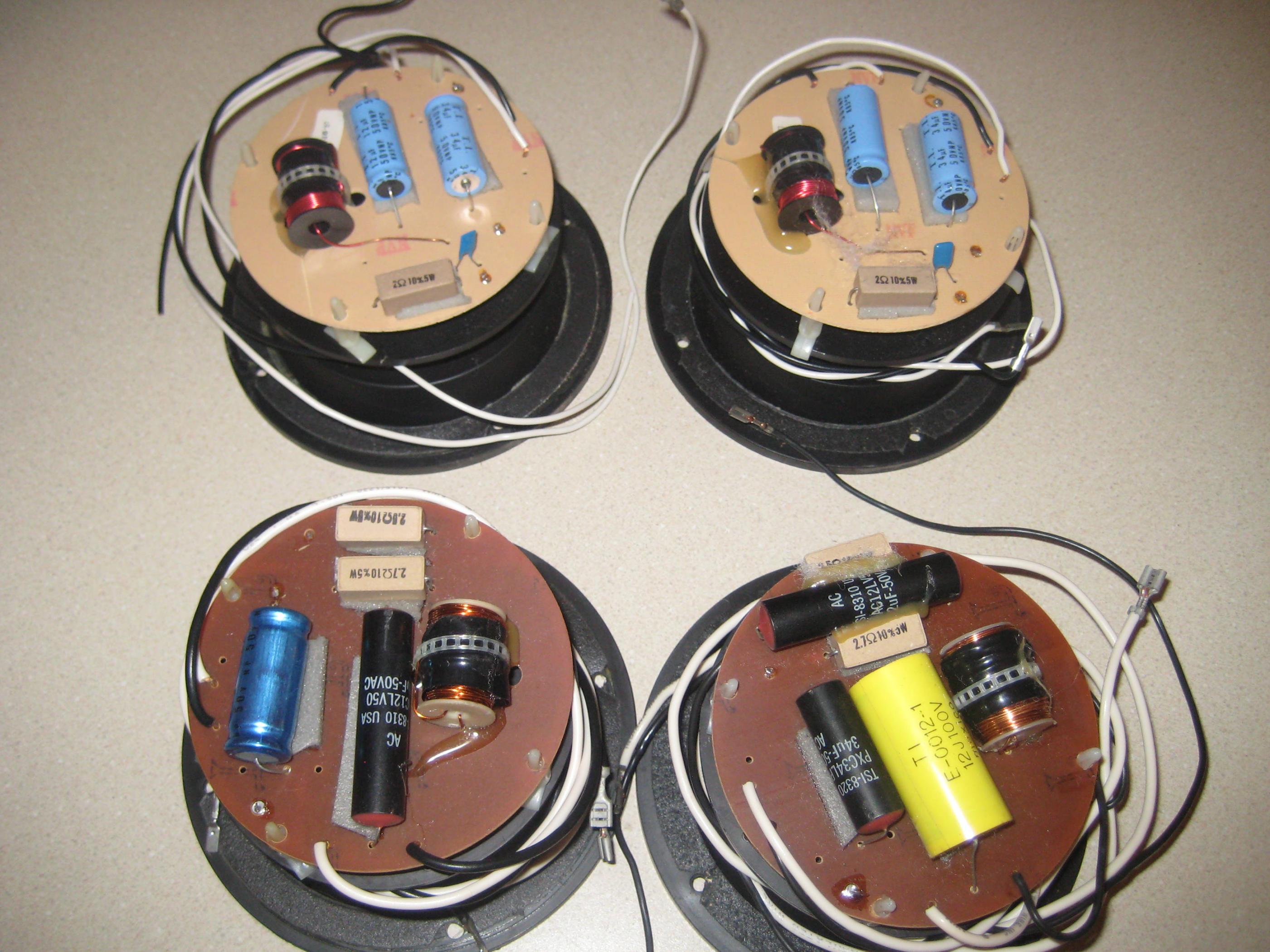 Monitor series X overs for 5A ,10A and 5b — Polk Audio Forum