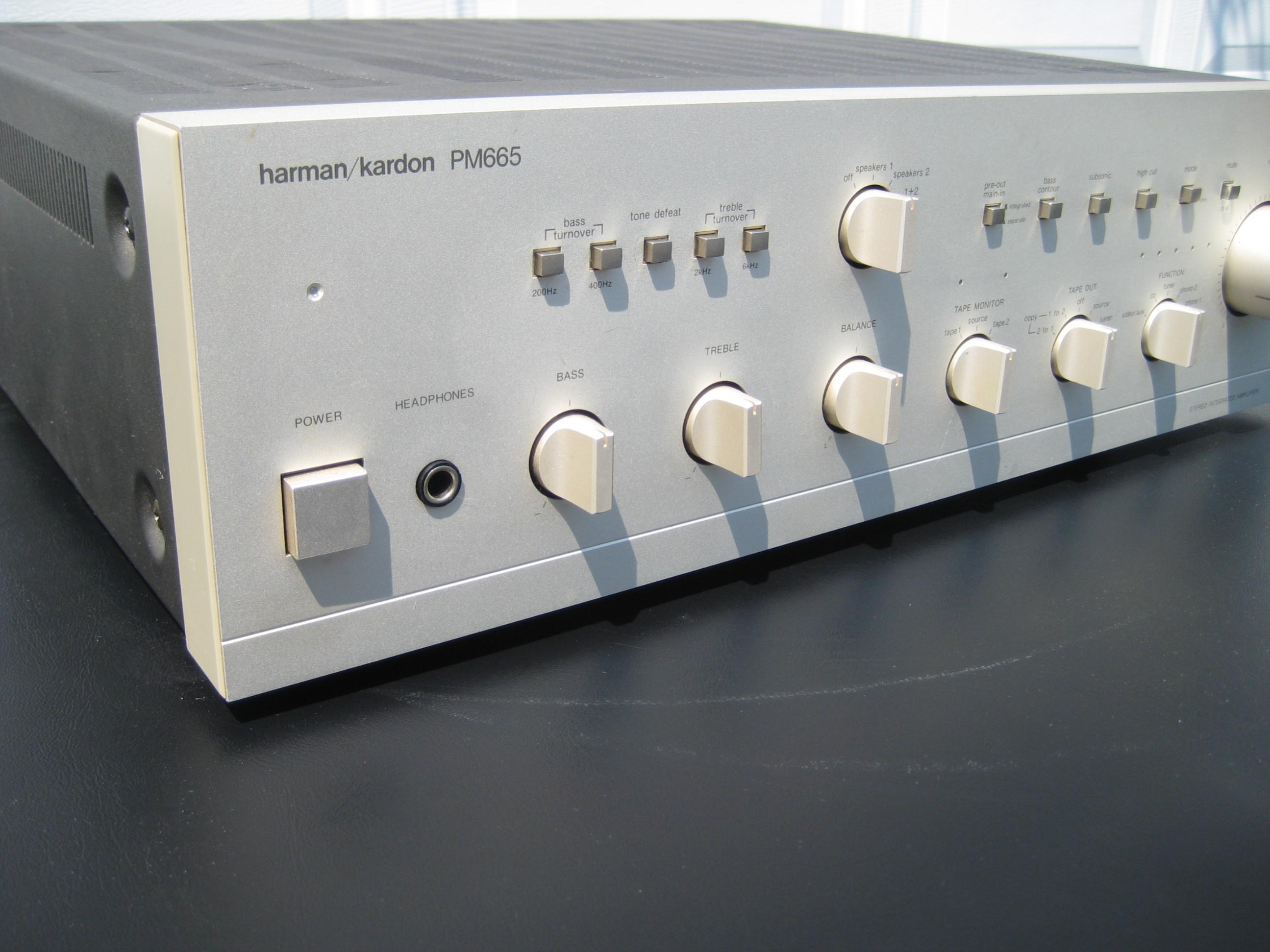 ◆大感謝祭!! Harman/Kadon PM665 アンプ m0a8375 ◇大感謝祭!! Harman/Kadon PM665 アンプ m0a8375