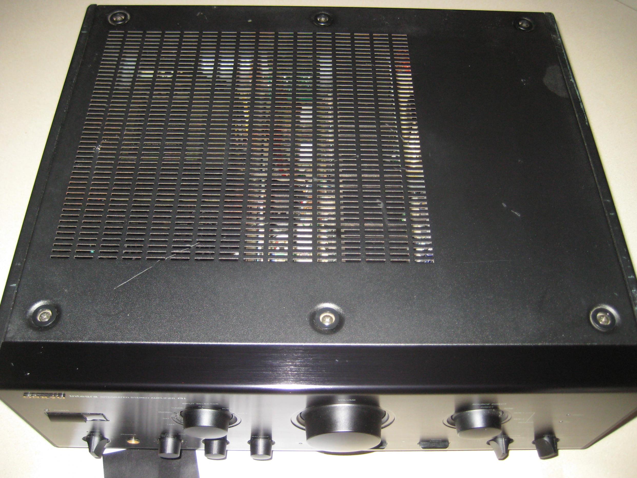 Very nice Onkyo Integra A809 105 w/ch high current integrated amp 1991