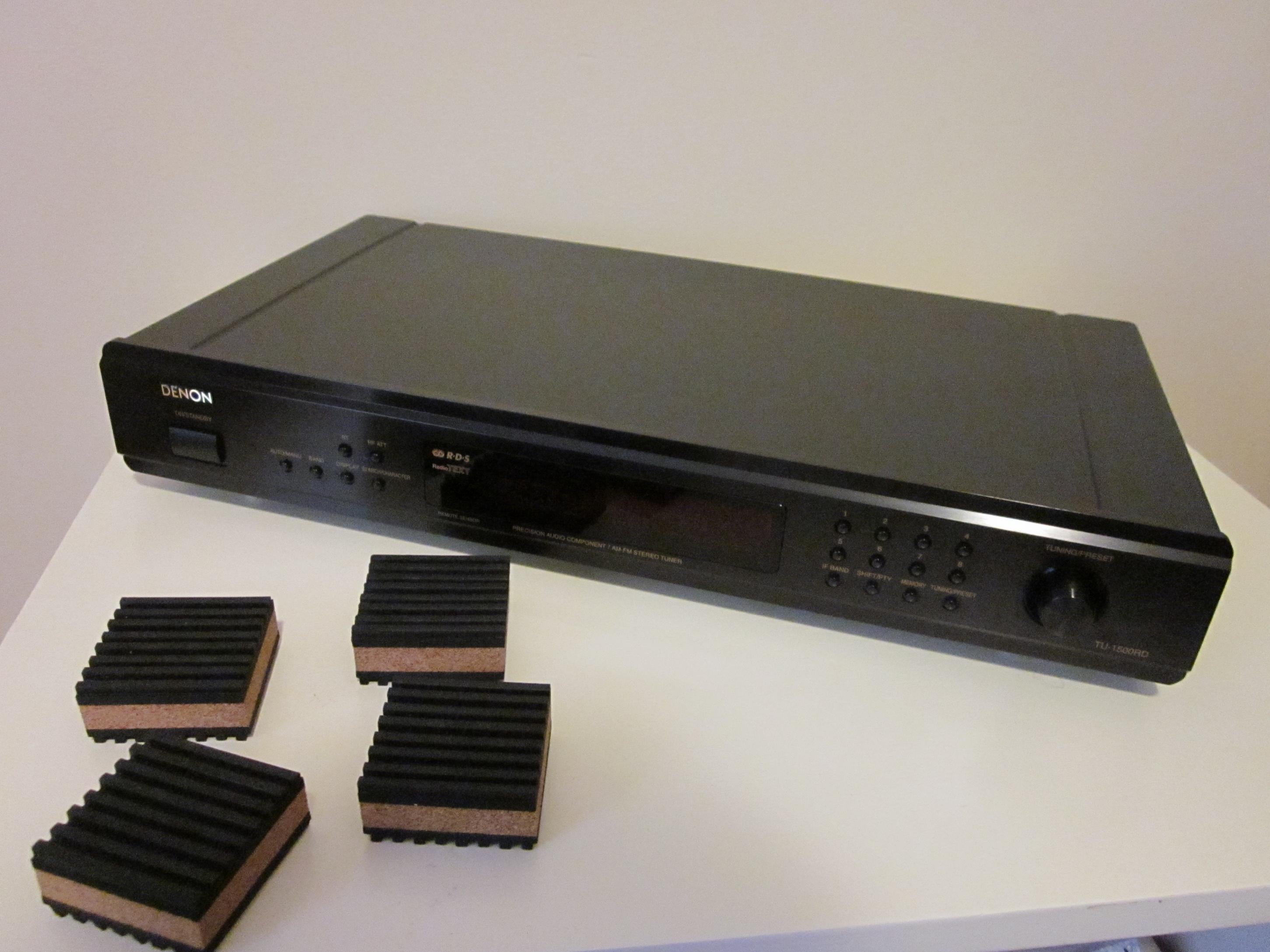 Tuner Radio AM/FM Denon TU-1500RD – Noir, Garantie 6 Mois