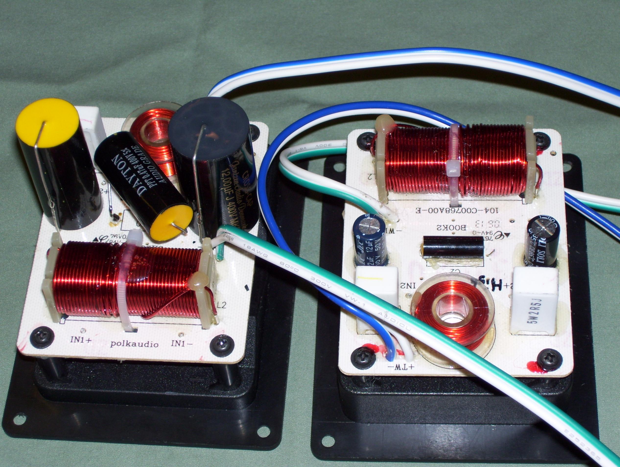 RTi6 Crossover mod — Polk Audio Forum