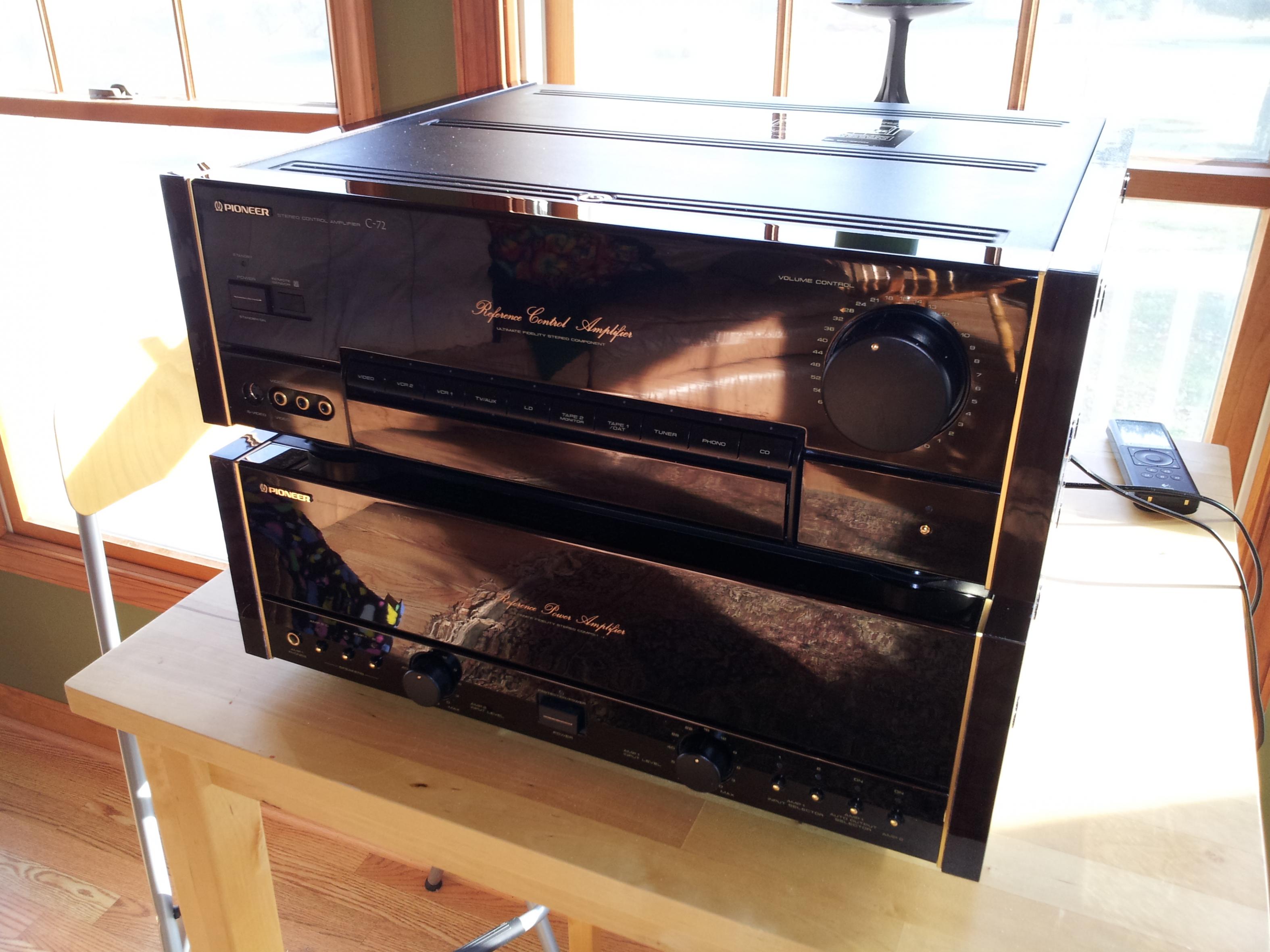 Pioneer C-72 and M-72.jpg