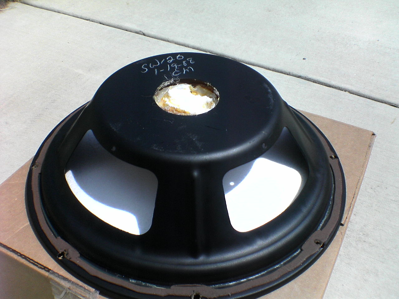 A pair of sw120 passive radiators... — Polk Audio Forum