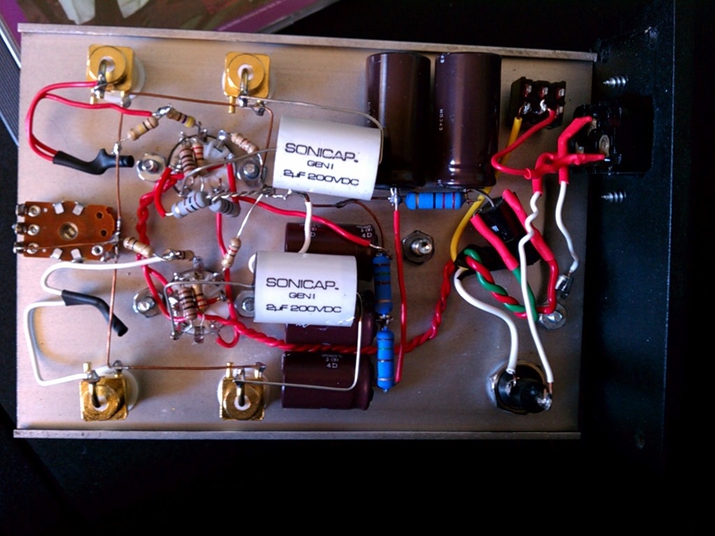 Nice DIY Tube Buffer with Tubes — Polk Audio Forum