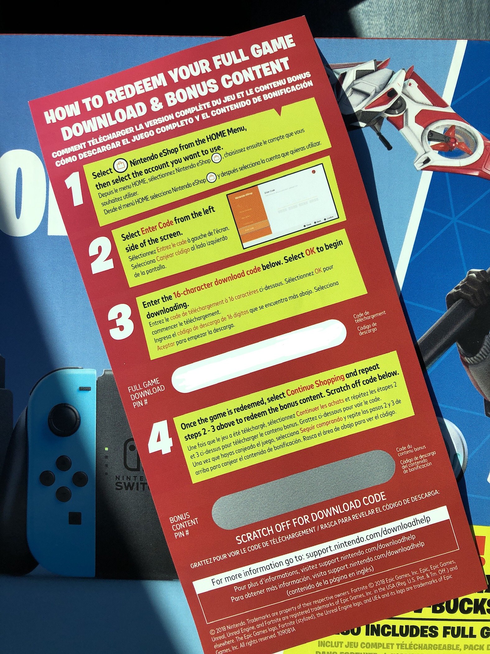 Nintendo Switch Fortnite download codes — Polk Audio