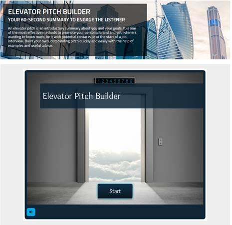 elevator pitch builder