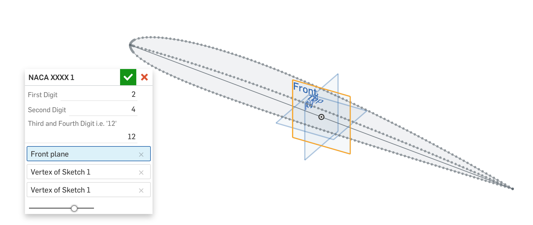 making airfoil generator code