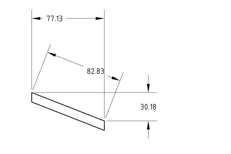 modifying line length in draftsight 2016