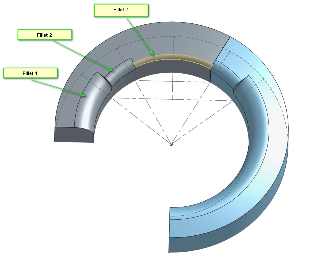 Can anyone help me generate a variable radius fillet ? — Onshape