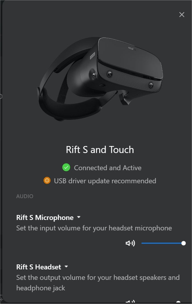 oculus rift s firmware