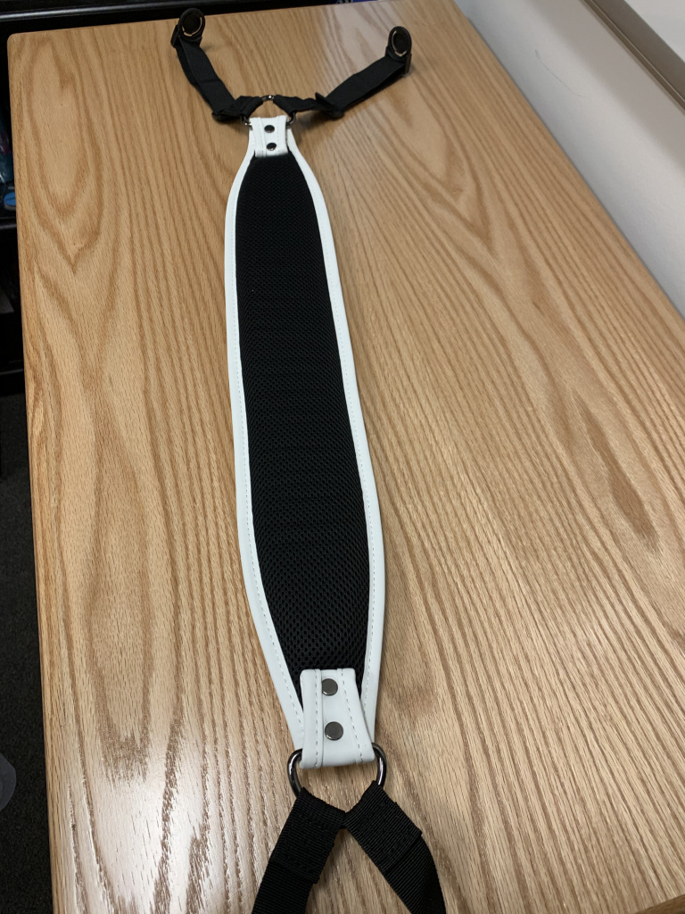 Vessel white single strap for stand bag — GolfWRX