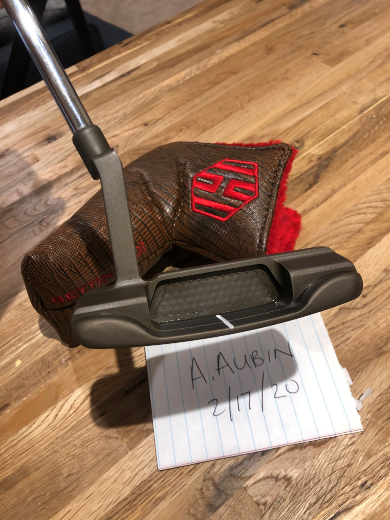 Bettinardi BB0 Raw Carbon Oil Can T Hive Putter, PX HZRDUS Smoke Black