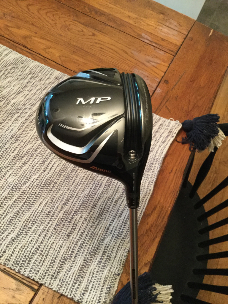 Mizuno MP Type 1 Head, Graphite Design AD TP6S shaft, Sun Mountain 2.5