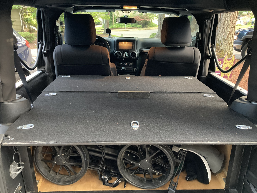 DIY locking golf cargo box for Jeep Wrangler JK/2door — GolfWRX