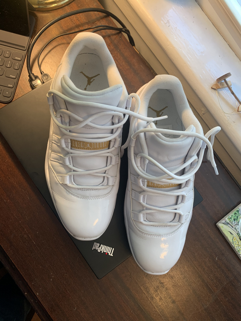 jordan xi white blue