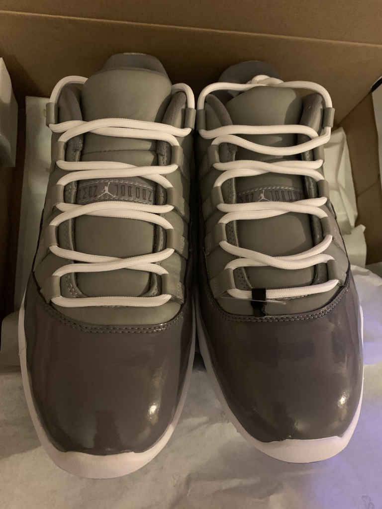cool grey jordan golf shoes