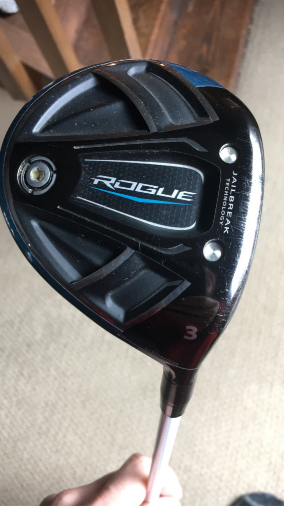 Callaway Rogue 3 wood Atmos Blue — GolfWRX