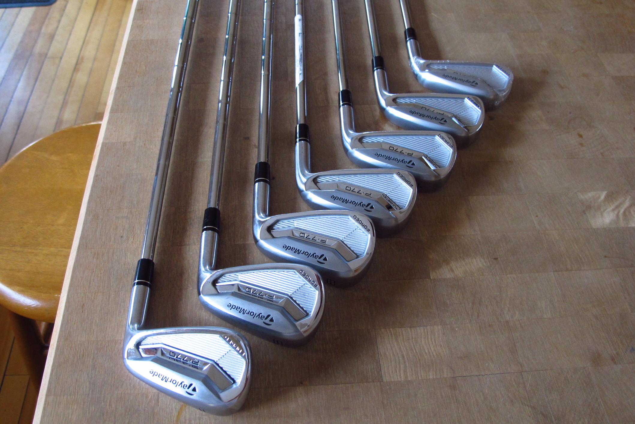 Driving Iron Taylormade P770 5-PW Iron Set KBS Tour Stiff S