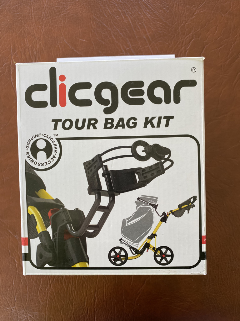 Clicgear Tour Bag Kit/Booster Kit SOLD! — GolfWRX