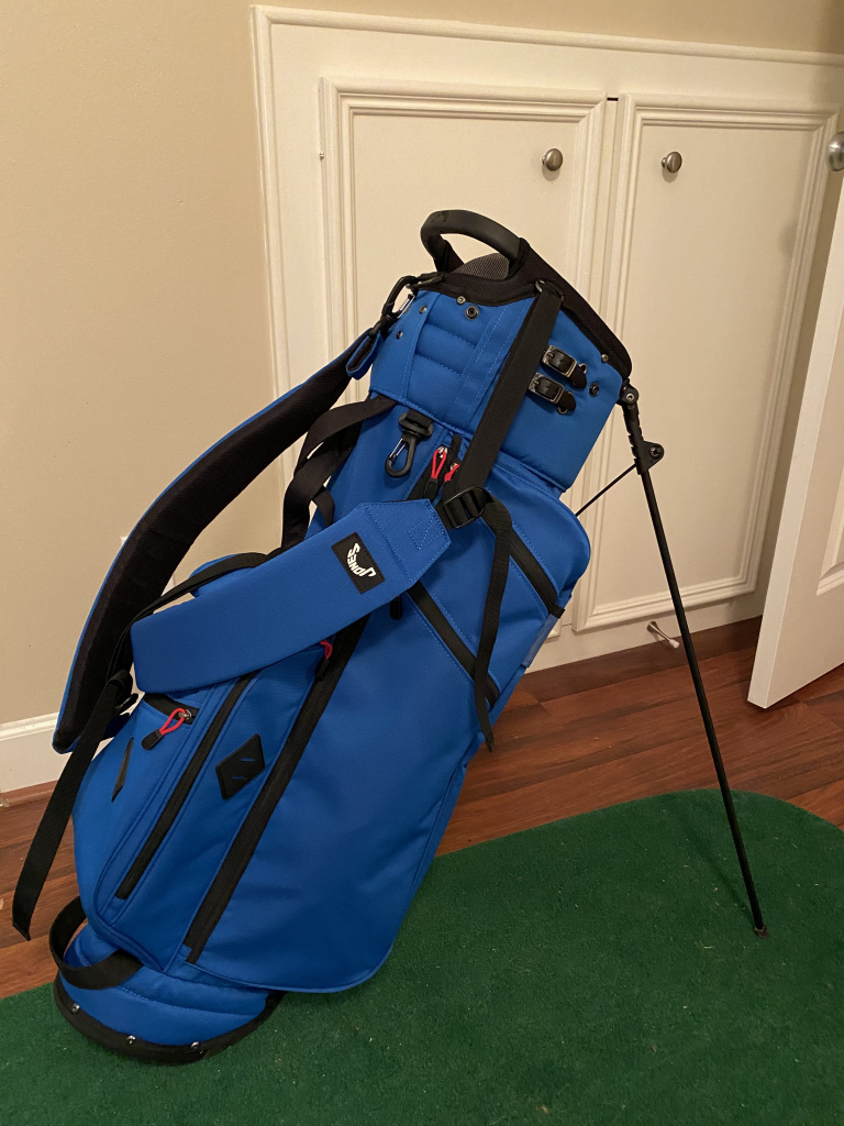 SOLD Jones Golf Utility Trouper Stand Bag (Pacific Blue) SOLD — GolfWRX