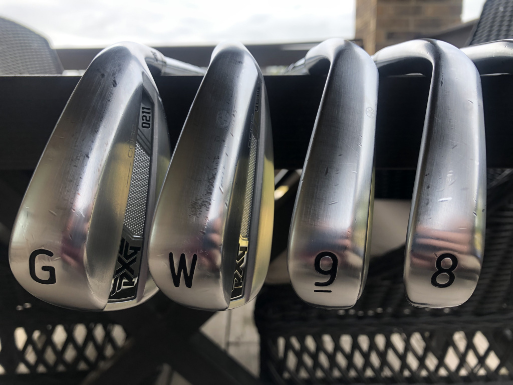 ALL SOLD **PRICE DROP 3!!! PXG 0211 4GW Iron Set, +1/2", Strong Lofts
