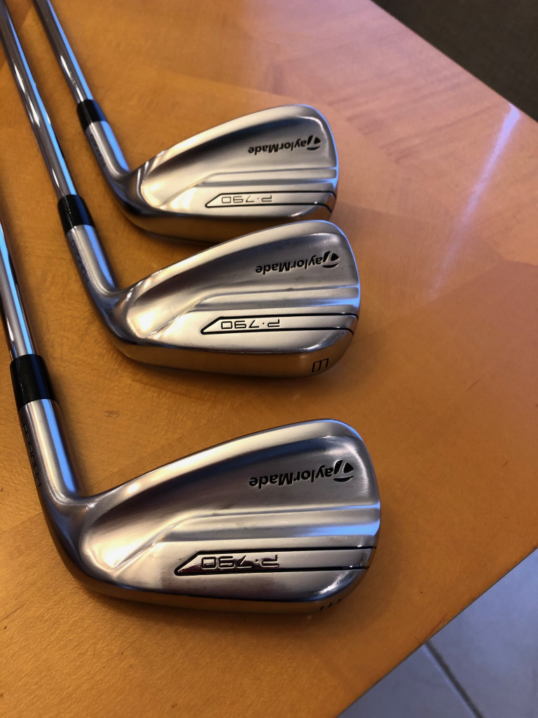 Excellent Taylormade P790 Irons 4PW shafted with Project X LZ 6.0