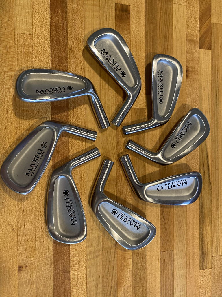 Softest irons on the BST Maxfli Revolution Black & Australian Blade