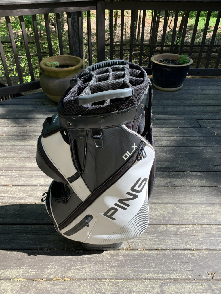 PING DLX CART BAG WHITE — GolfWRX